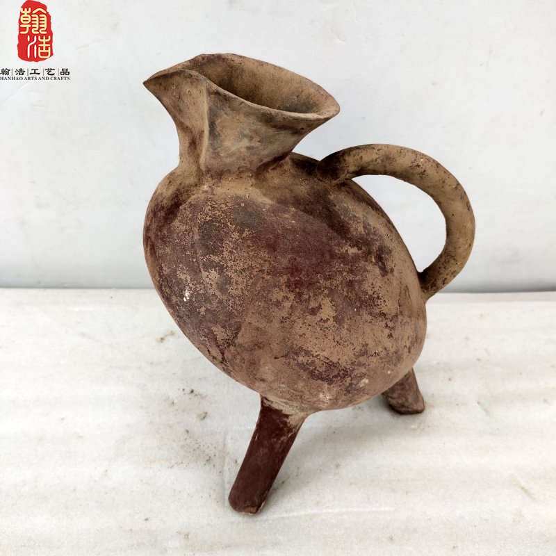 陶器酒壶摆件历史文化博物馆展览展示品